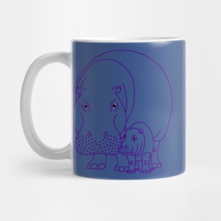 Mommapotamus and Babapotamus Mug